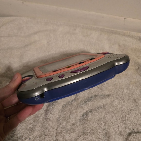 VTech V.Smile Pocket Handheld Learning System Kids Pink Silver Portable Console - Picture 5 of 7